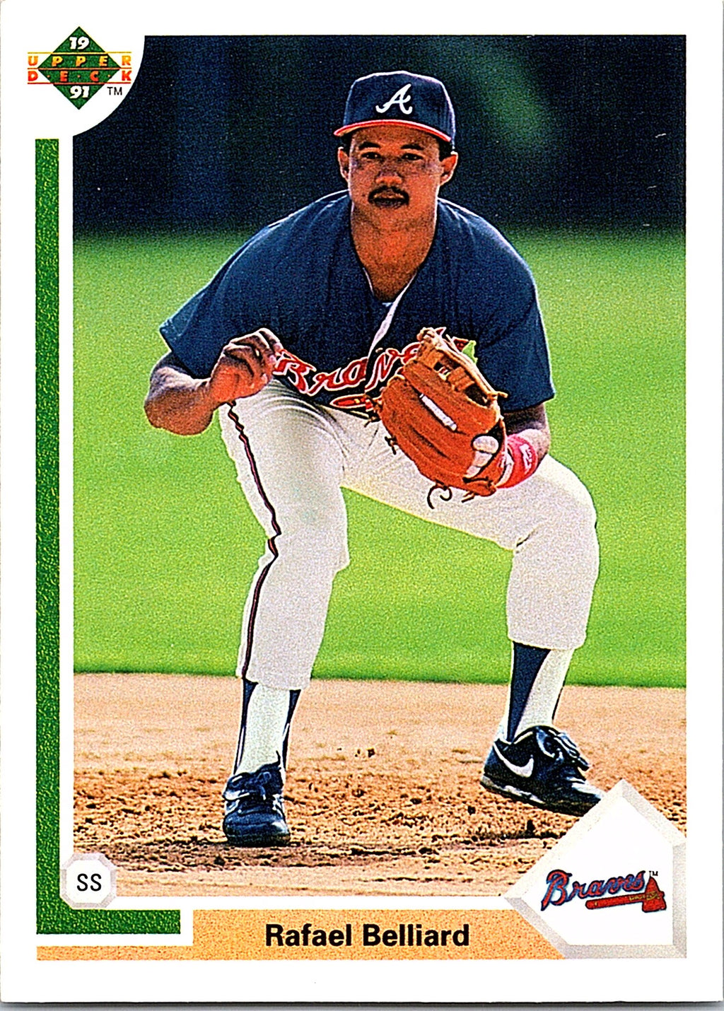 1991 Upper Deck #706b Rafael Belliard