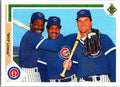 1991 Upper Deck #725 MVP Lineup (Andre Dawson / George Bell / Ryne Sandberg)