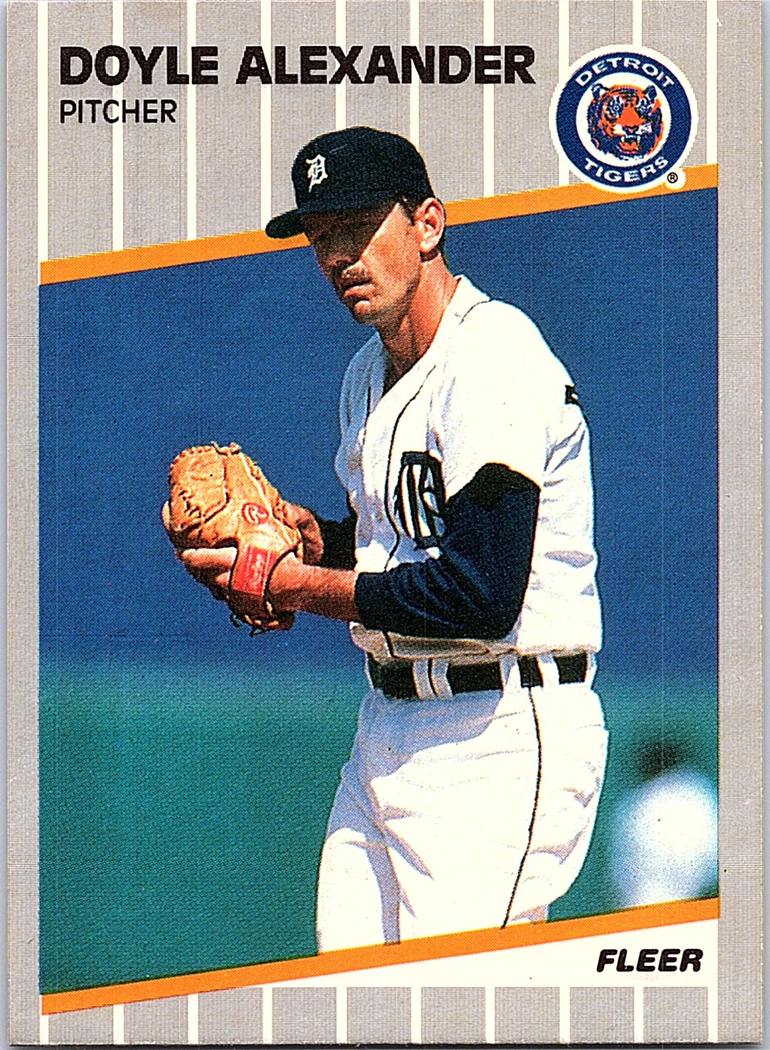 1989 Fleer #128 Doyle Alexander