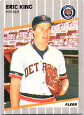 1989 Fleer #136 Eric King