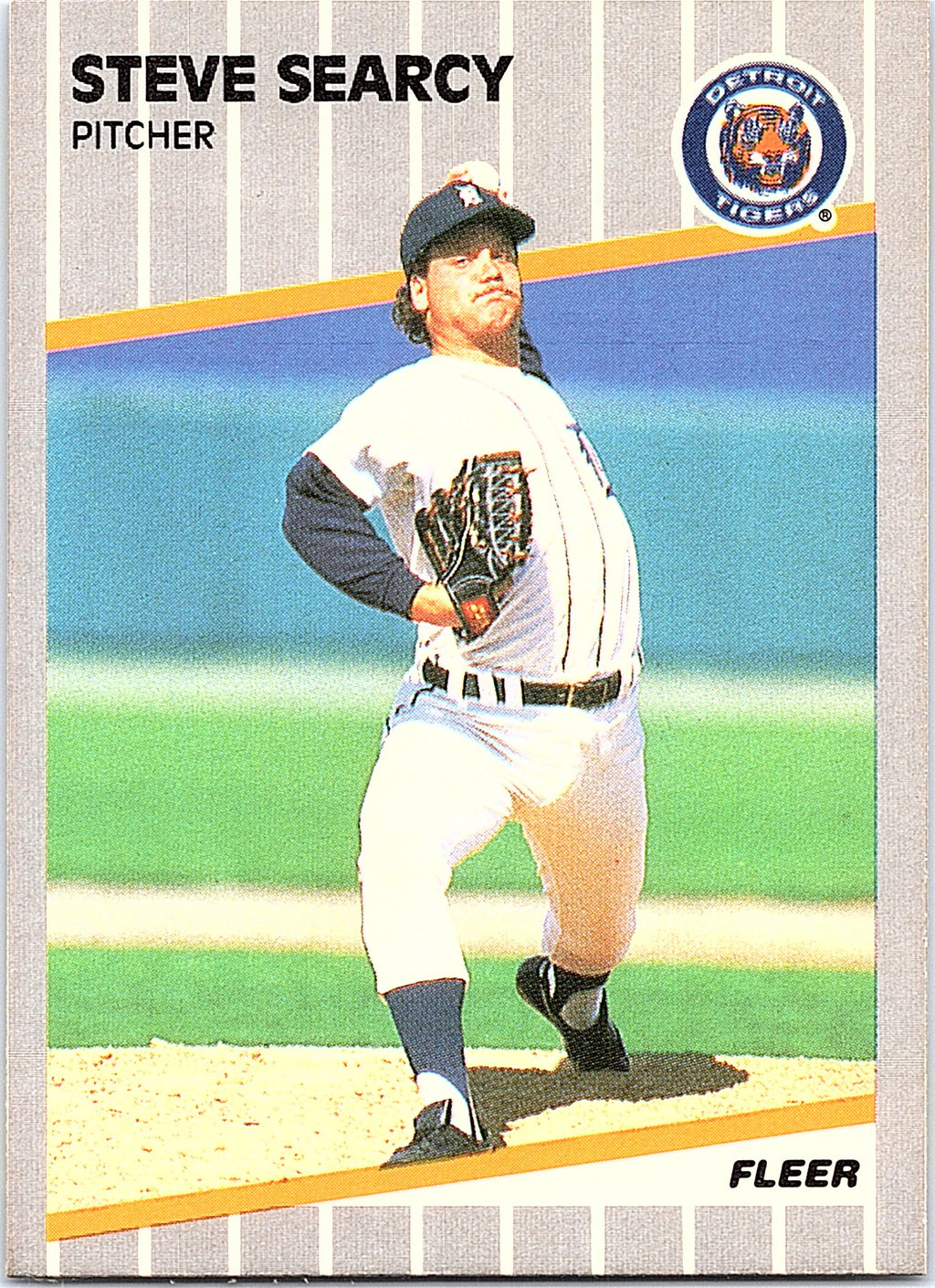 1989 Fleer #145 Steve Searcy