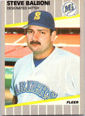 1989 Fleer #538 Steve Balboni