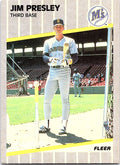 1989 Fleer #555 Jim Presley