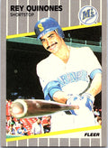 1989 Fleer #556 Rey Quinones