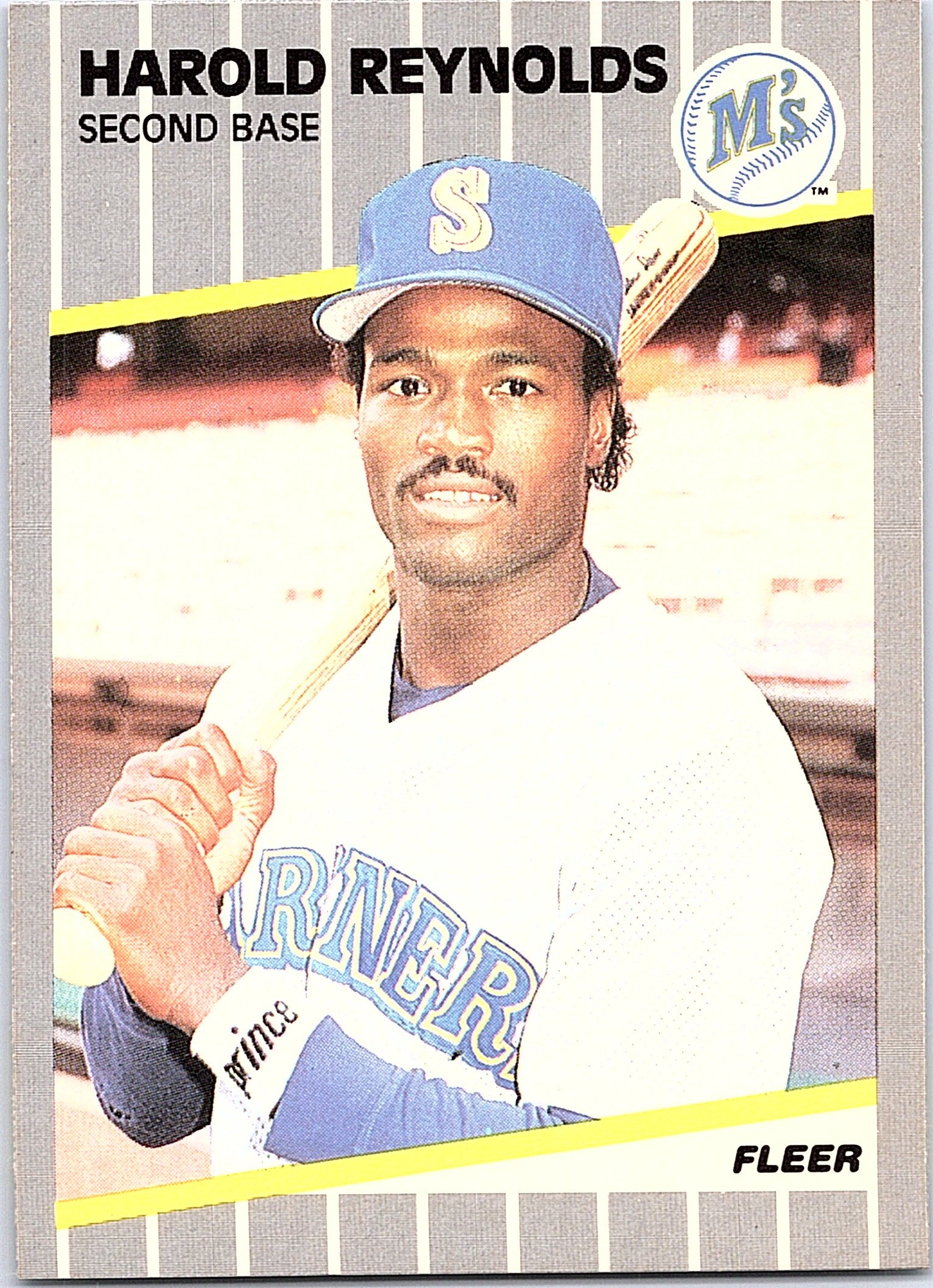 1989 Fleer #558 Harold Reynolds