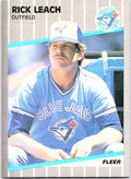 1989 Fleer #237 Rick Leach