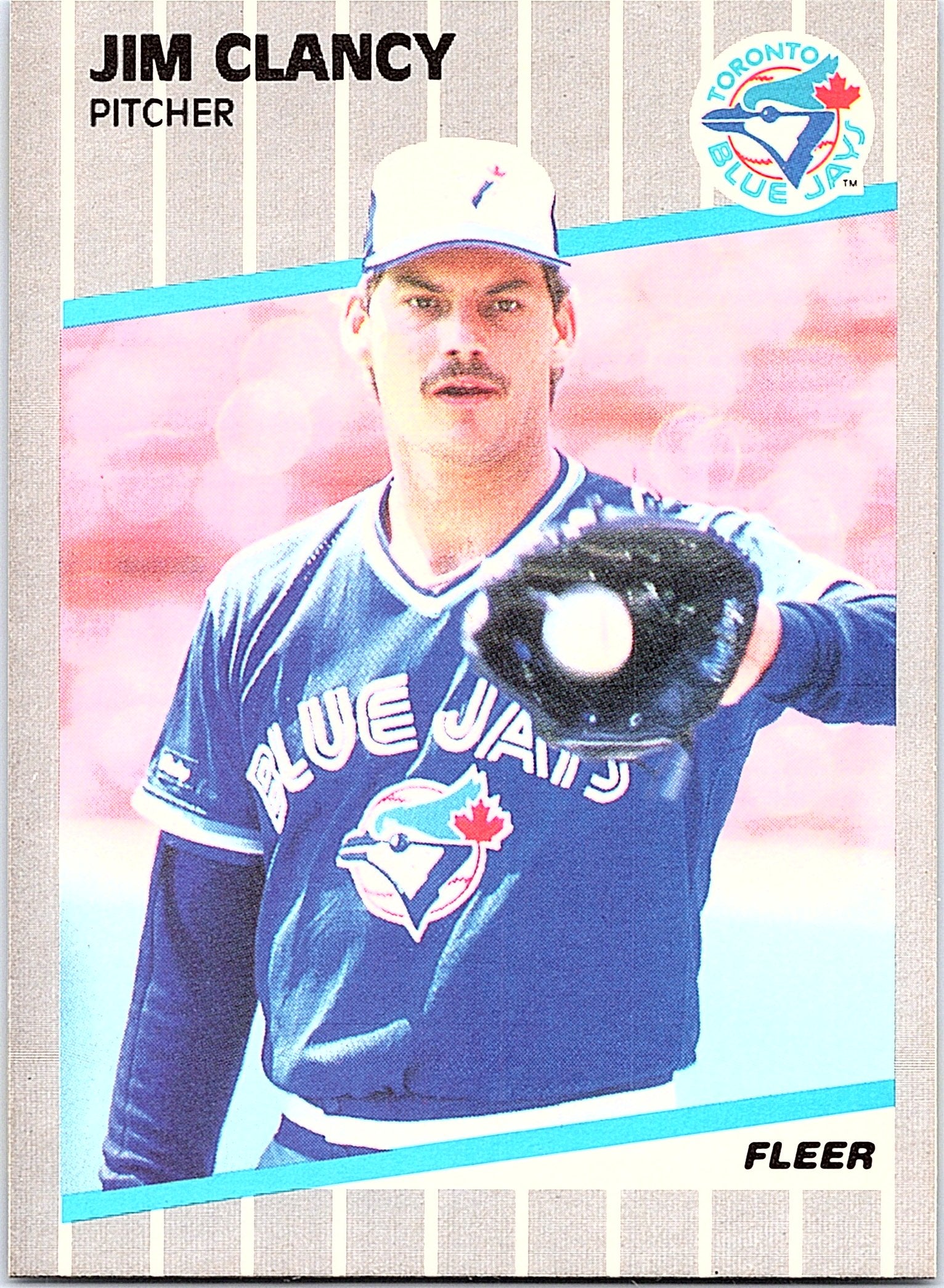 1989 Fleer #229 Jim Clancy