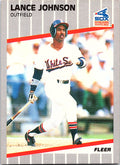 1989 Fleer #499 Lance Johnson
