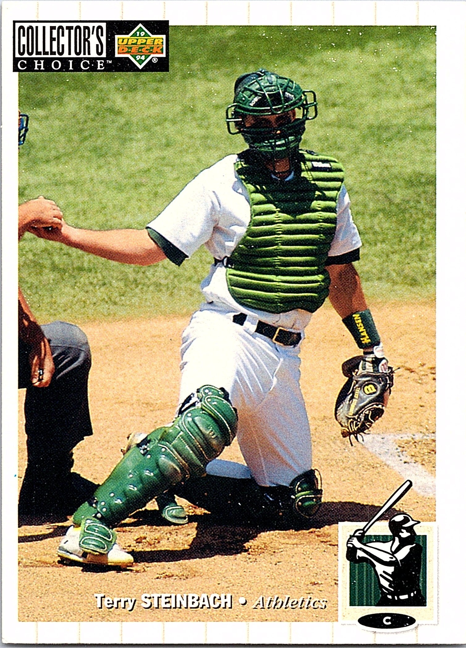 1994 Collector's Choice #267 Terry Steinbach Gold Signature