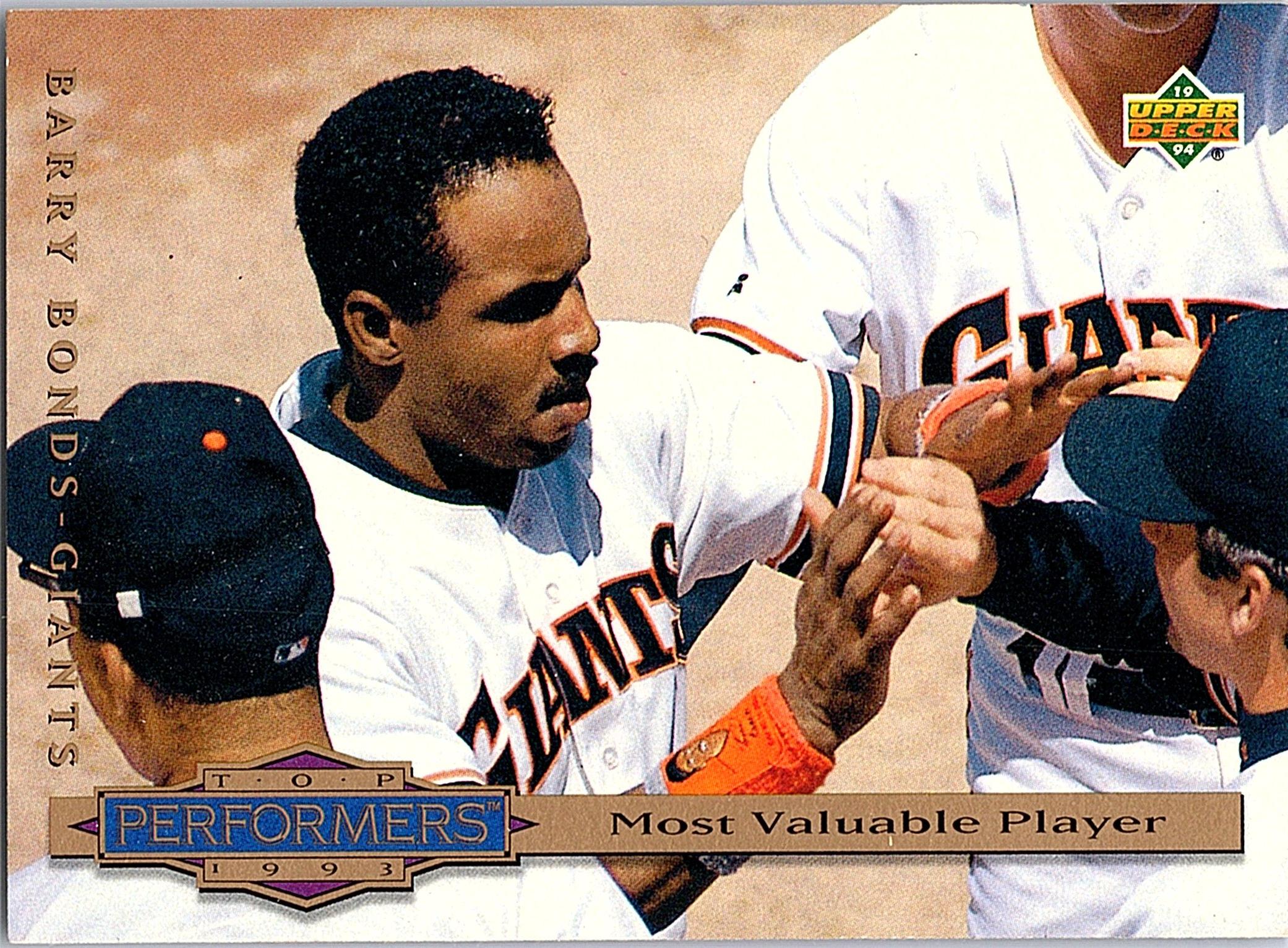1994 Collector's Choice #311 Barry Bonds