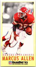 1993 GameDay #105 Marcus Allen