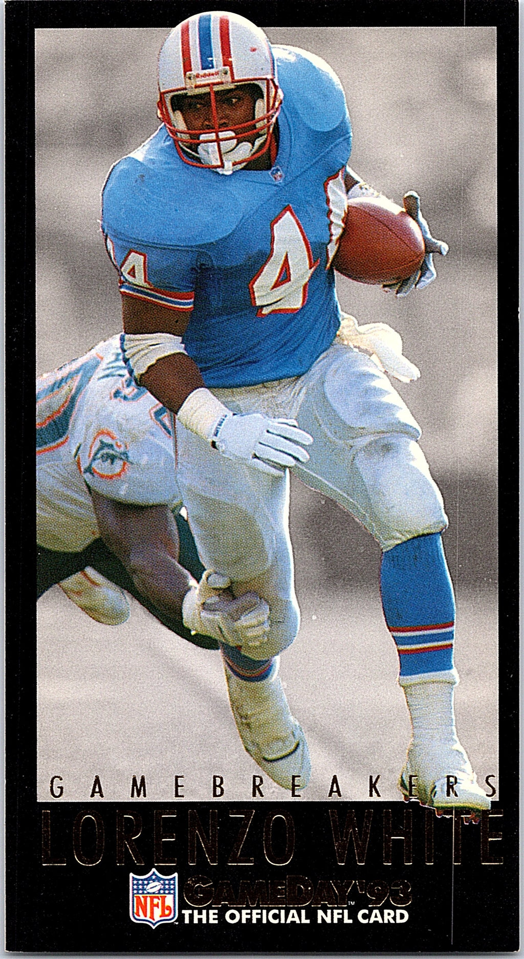 1993 GameDay #18 Lorenzo White Gamebreakers