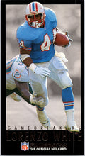 1993 GameDay #18 Lorenzo White Gamebreakers