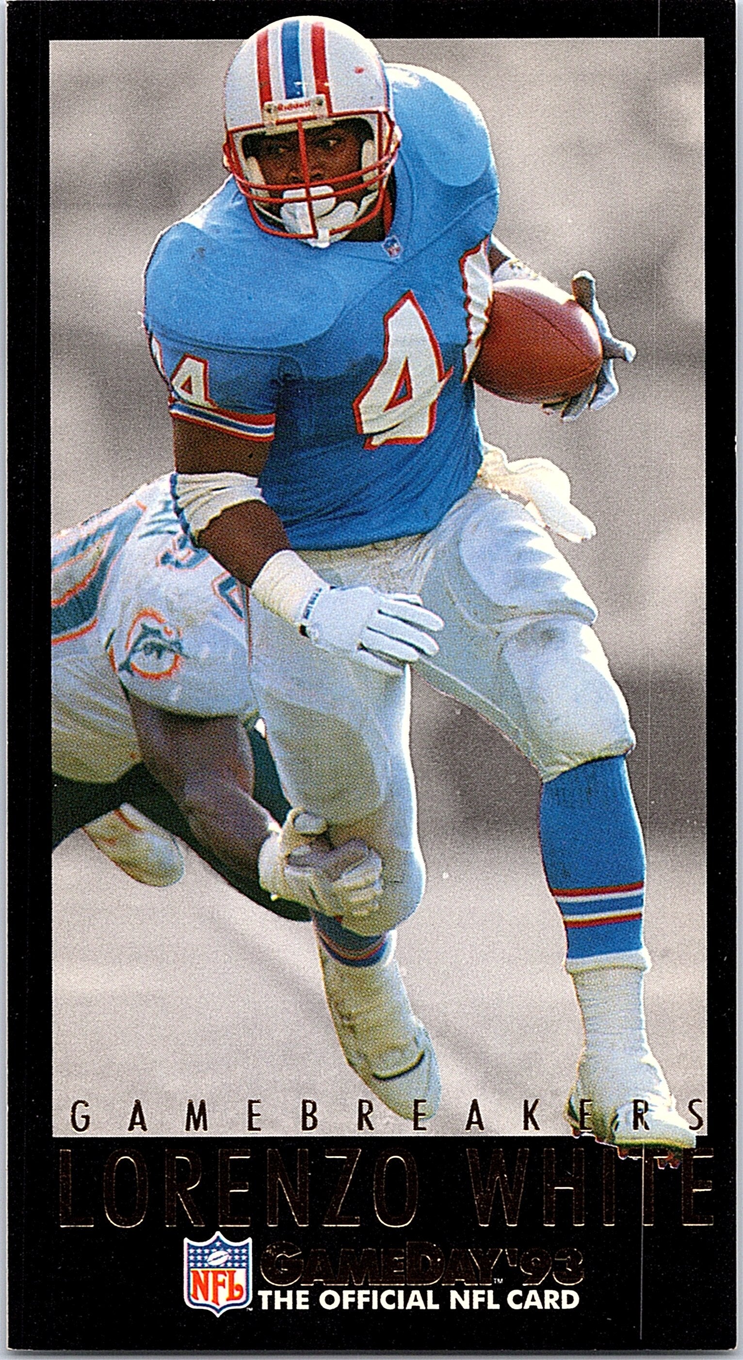 1993 GameDay #18 Lorenzo White Gamebreakers