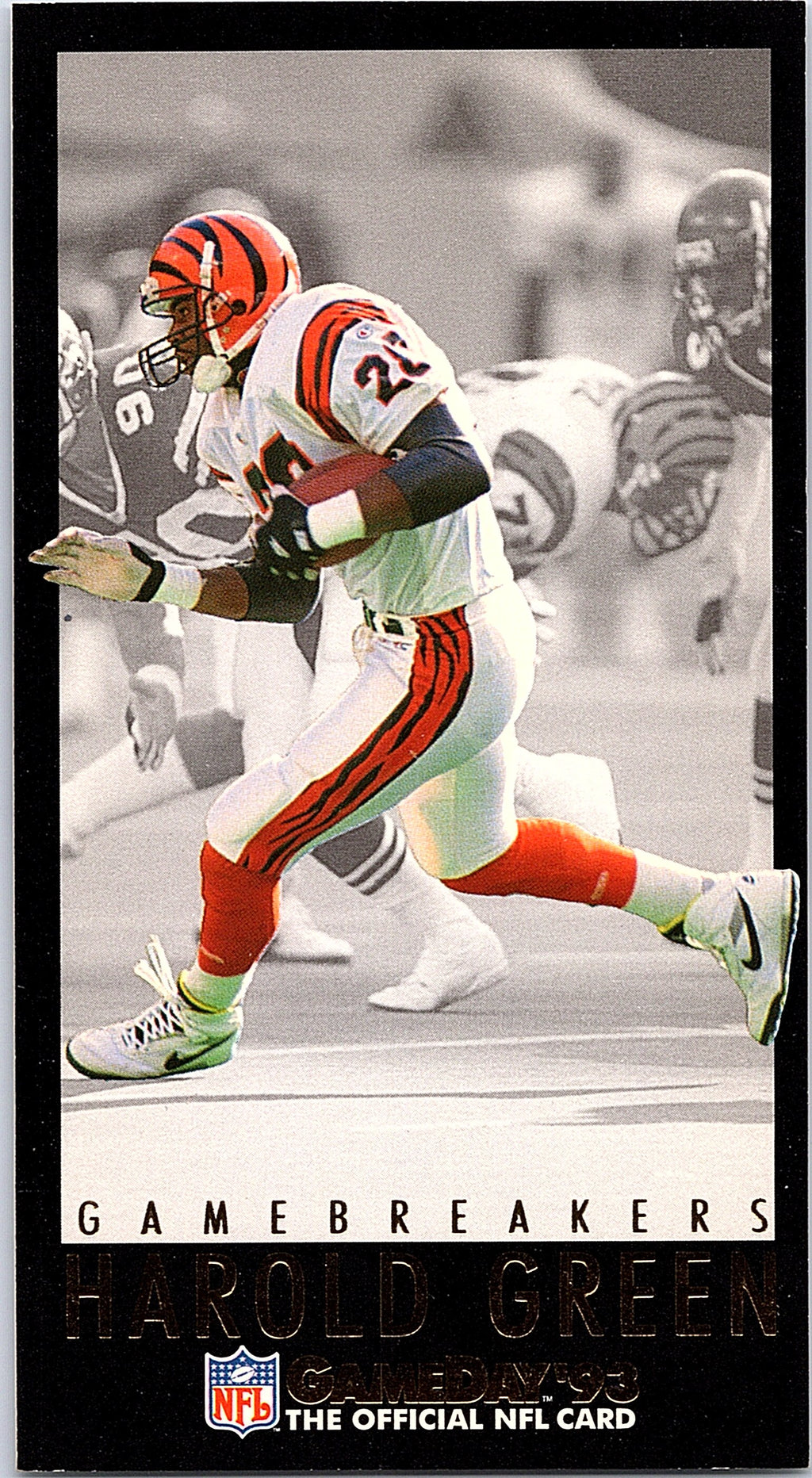 1993 GameDay #17 Harold Green Gamebreakers
