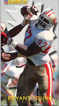 1994 GameDay #16 Bryant Young Rookie Standouts