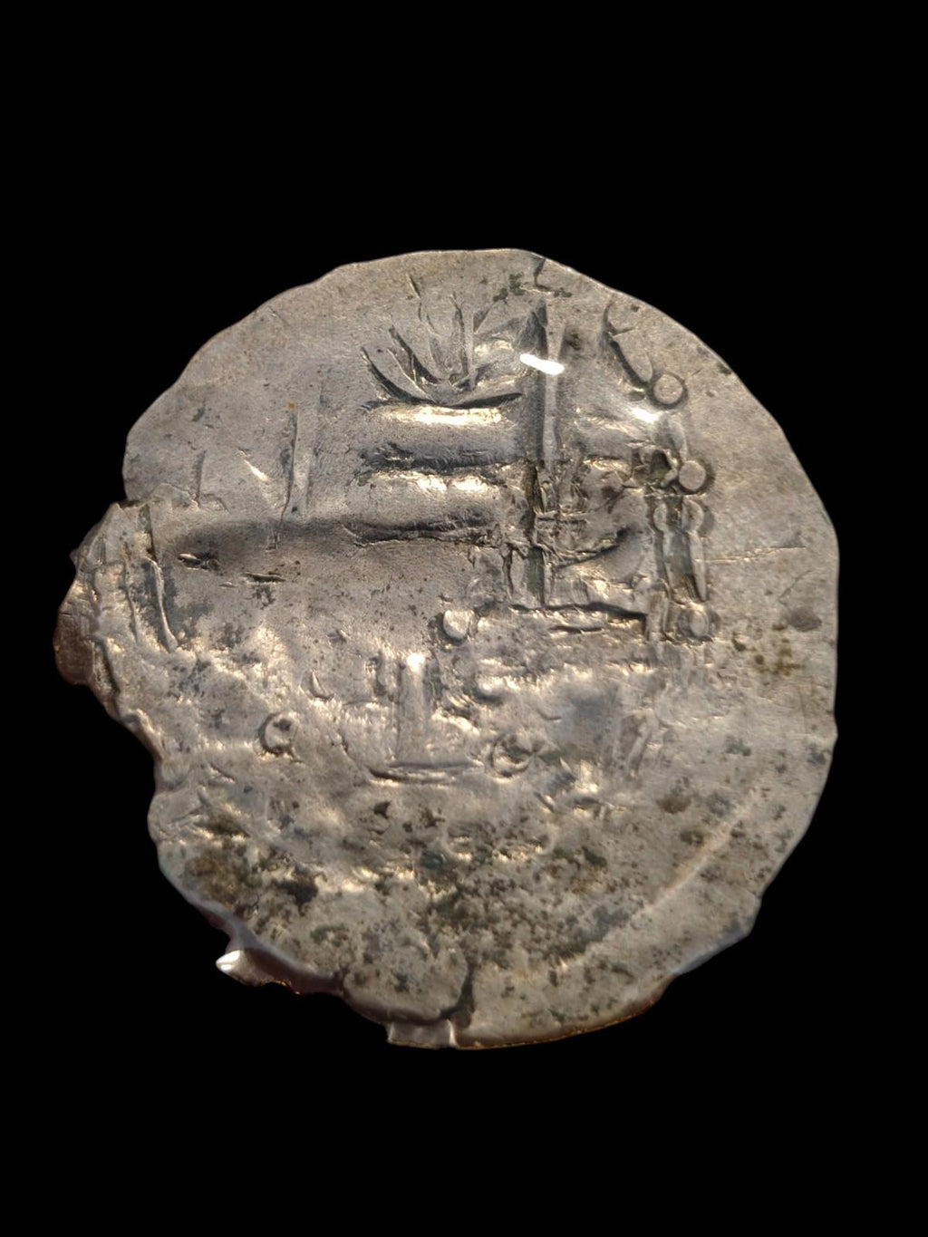 HUNNIC TRIBES Earliest Dracham Khingila ANCIENT Coin Rare 🥈430-490 CE Rare