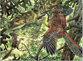Sao Tome Principe Stamp Block Souvenir Sheet Prehistoric Dinosaurs Protoavis MNH