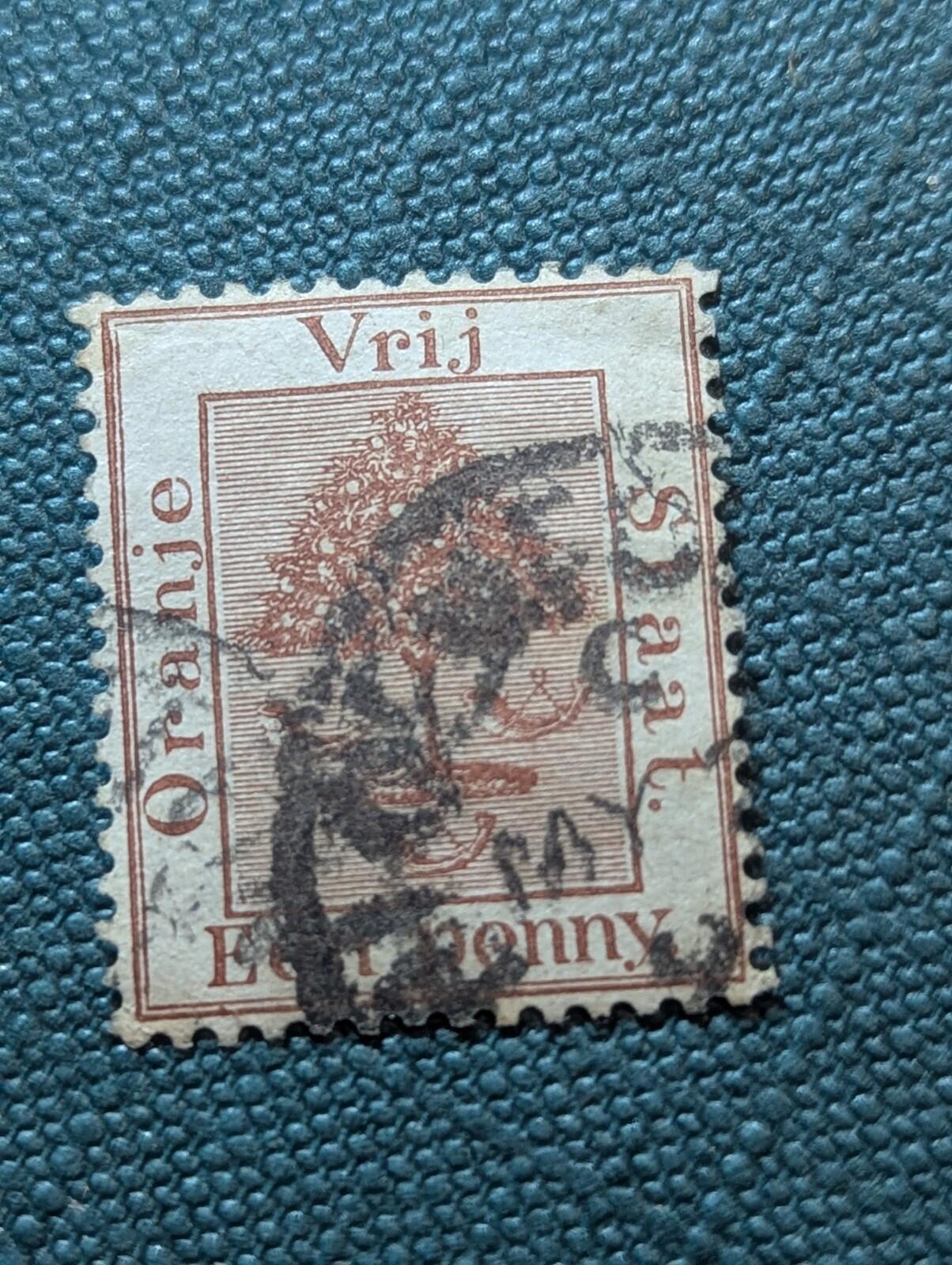 Orange Free States Stamps 1868 Een Penny Used NG
