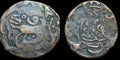 AMIR OF QUNDUZ AMIR KHUSRAW SHAH QUNDUZ DM (AH907) BRONZE 2 DINARS