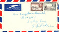 Vintage Nyasaland Airmail Cover to Salisbury Southern Rhodesia King George VI St