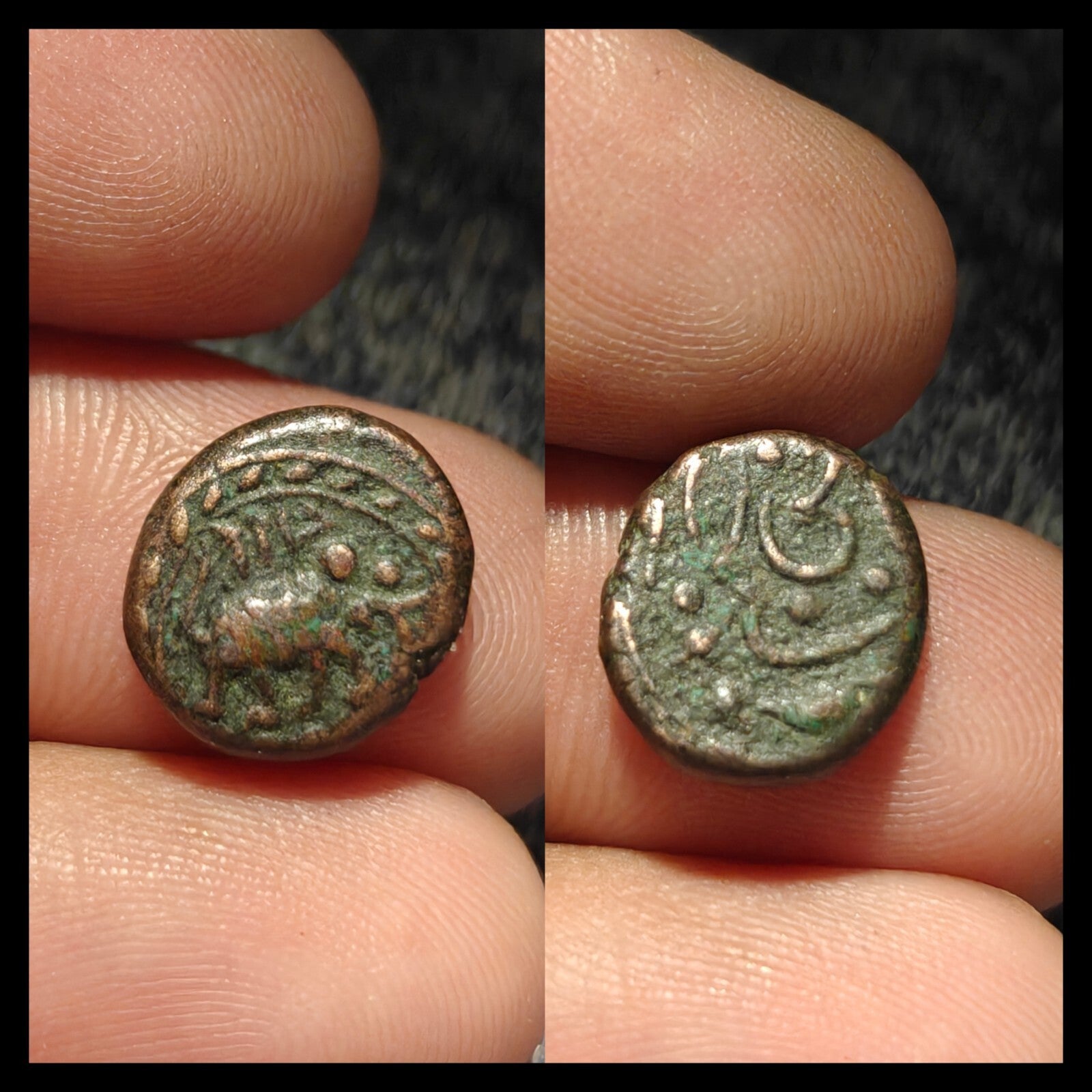 Inde TIPU SULTAN Cuivre 1/4 PAISA qualité WOW ATELIER DE PATHAN !