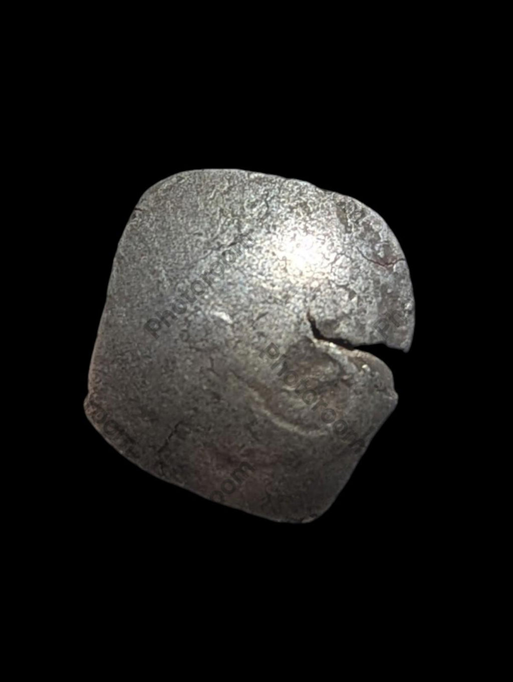 ⭐INDIA⭐ Ancient GANDHARA JANAPADA Authentic OLD 600 BC Silver Coin Bowl shaped