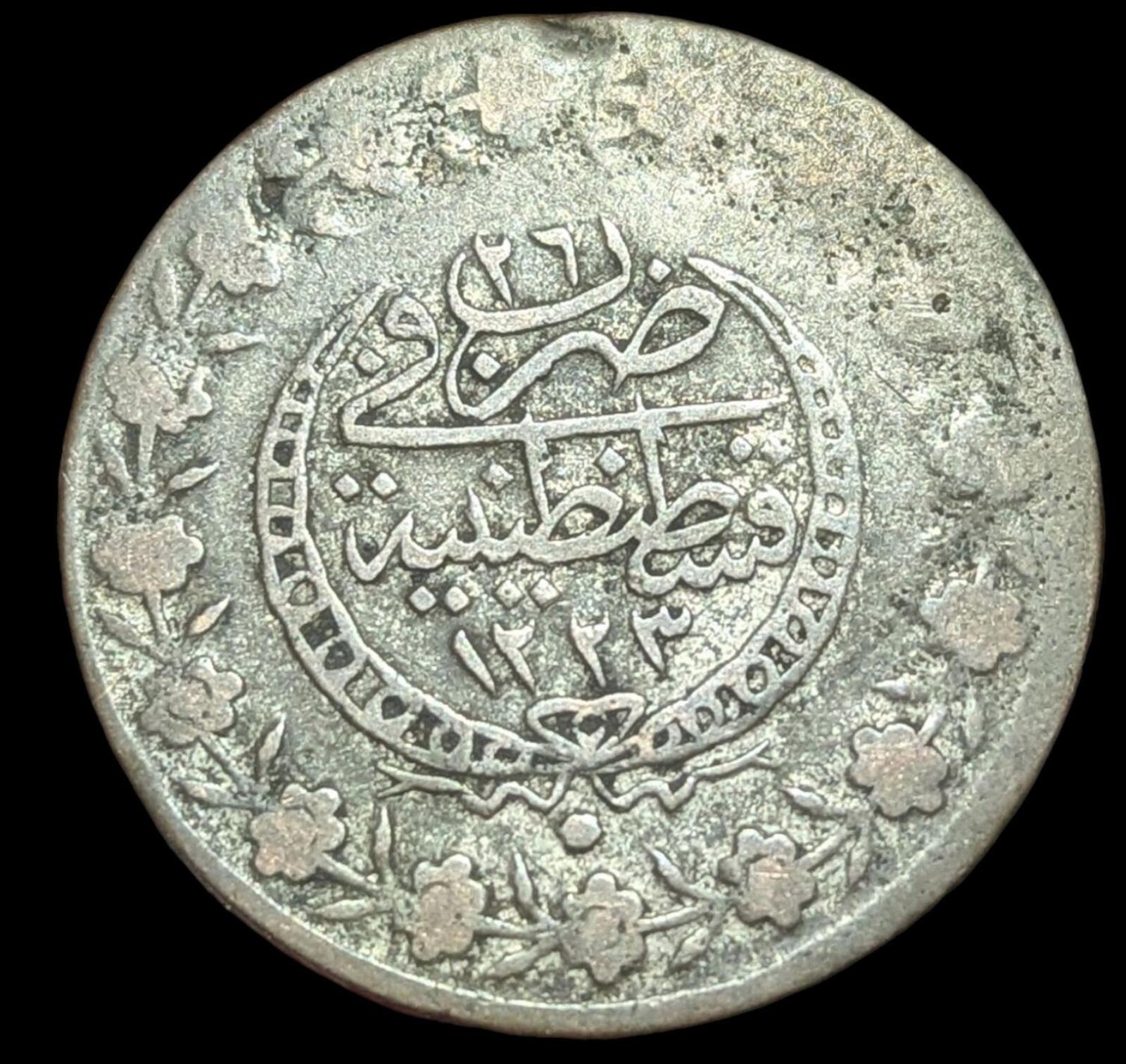 Ottoman Yüzlük - Mahmud II Konstantiniyye 1223 An