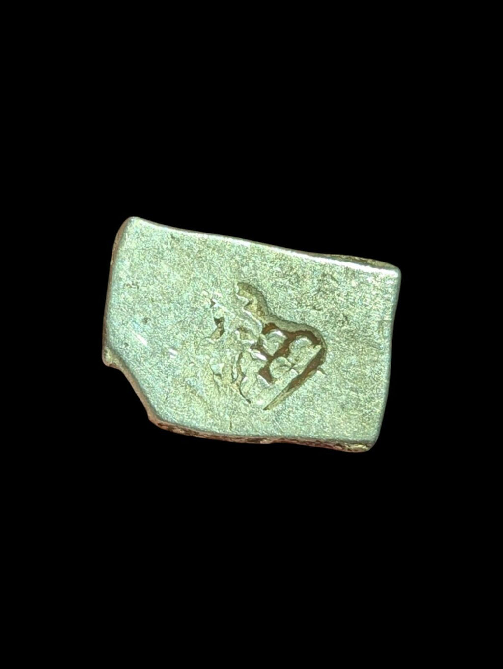 India Bengal INDUS Valley Mayuriyan Punch silver Coin 300 BC PEACOCK Symbol