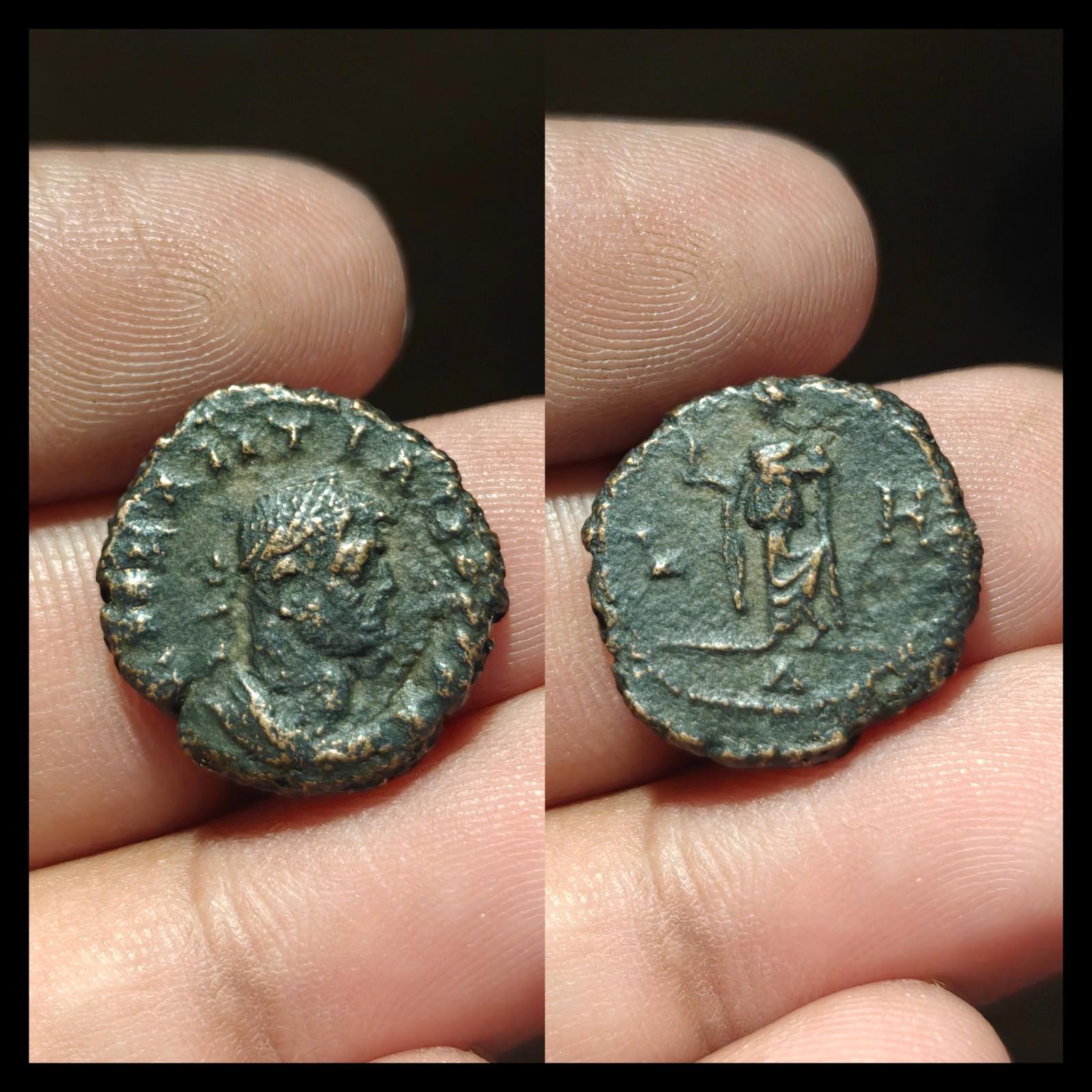 DIOCLETIAN 288AD Alexandria Egypt Potin Tetradrachm Ancient Roman Coin