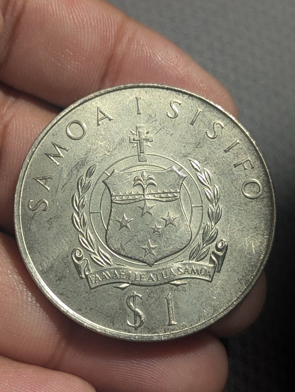 Samoa - Pièce - 1 Tala 1974 - X Jeux du Commonwealth - Boxeur - Cuivre Nickel