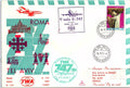 Israel Cover 1st TWA 747 Service Flight Tel-Aviv-Rome, Italy 1971. x46170
