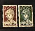 Saar - Melbourne Olympic Games MNH Set 1956