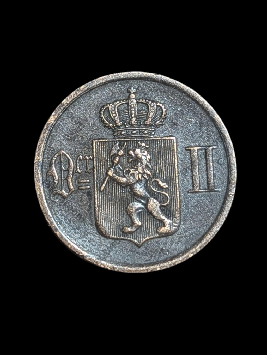 Norway 1902 2 Ore Wow Grade