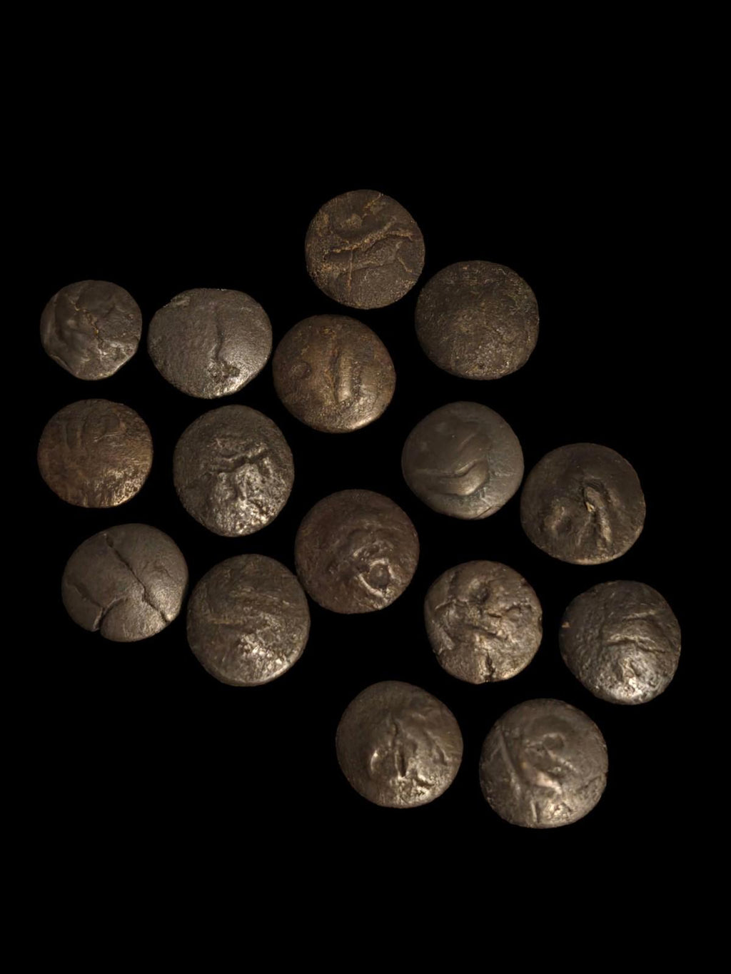 Majapahit Java Silver 1 Masa Coin Ancient Indonesia (9th–14th )Sumatra and Malay