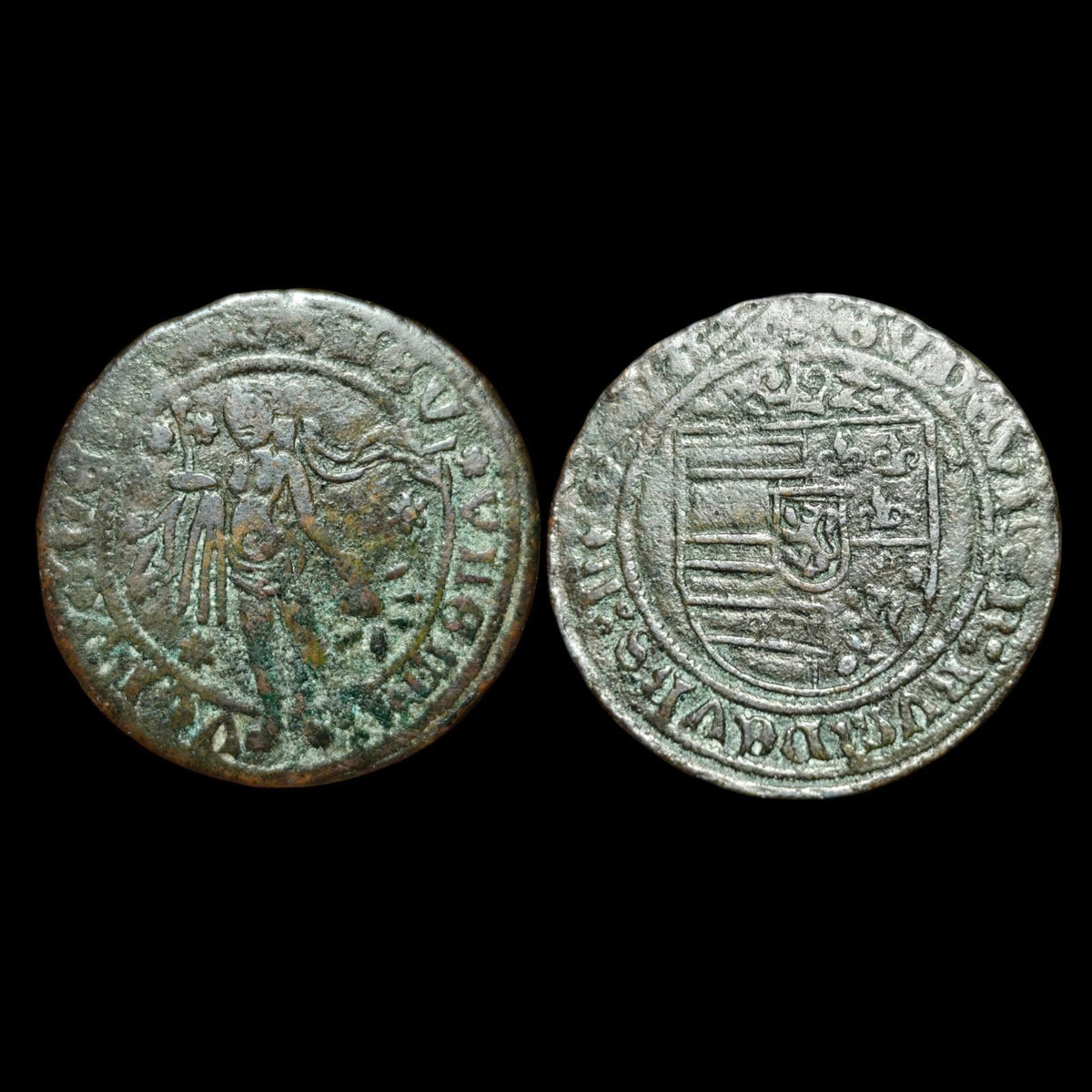NUREMBERG COPPER TOKEN. VENUS, CIRCA 16th CENTURY#