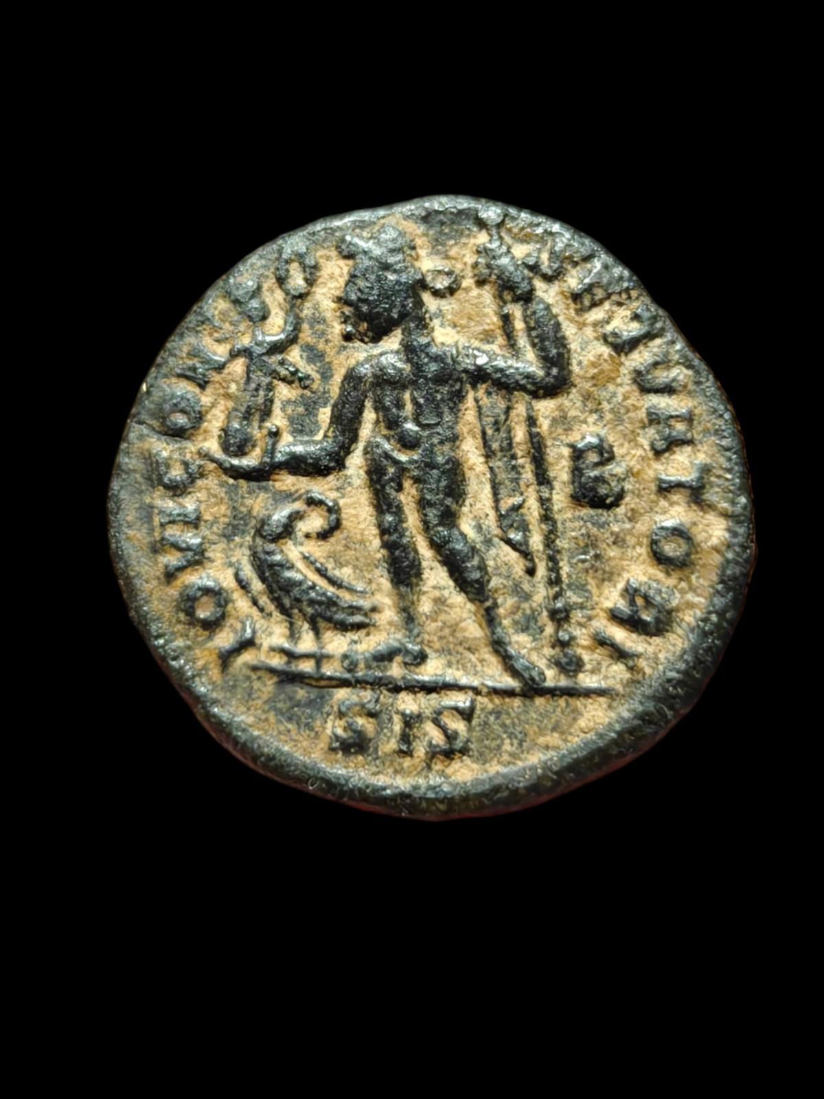 Ancient Roman Empire Coin LICINIUS I Jupiter Wow Coin Siscia Mint*