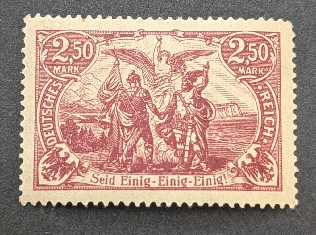 Stamp Germany Deutsches Reich 2,50 Mark 1920 Müller Mi. Nr. 115