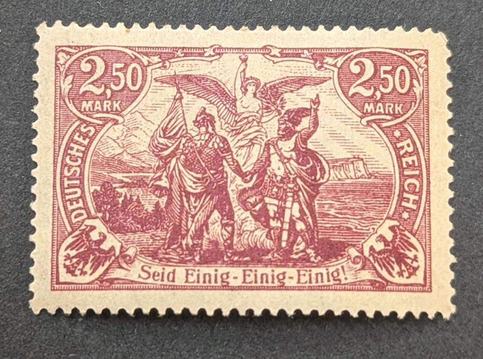 Stamp Germany Deutsches Reich 2,50 Mark 1920 Müller Mi. Nr. 115