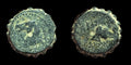 古希腊青铜币 安条克 162-150 BC #- 德米特里乌斯一世·索特 大象 马