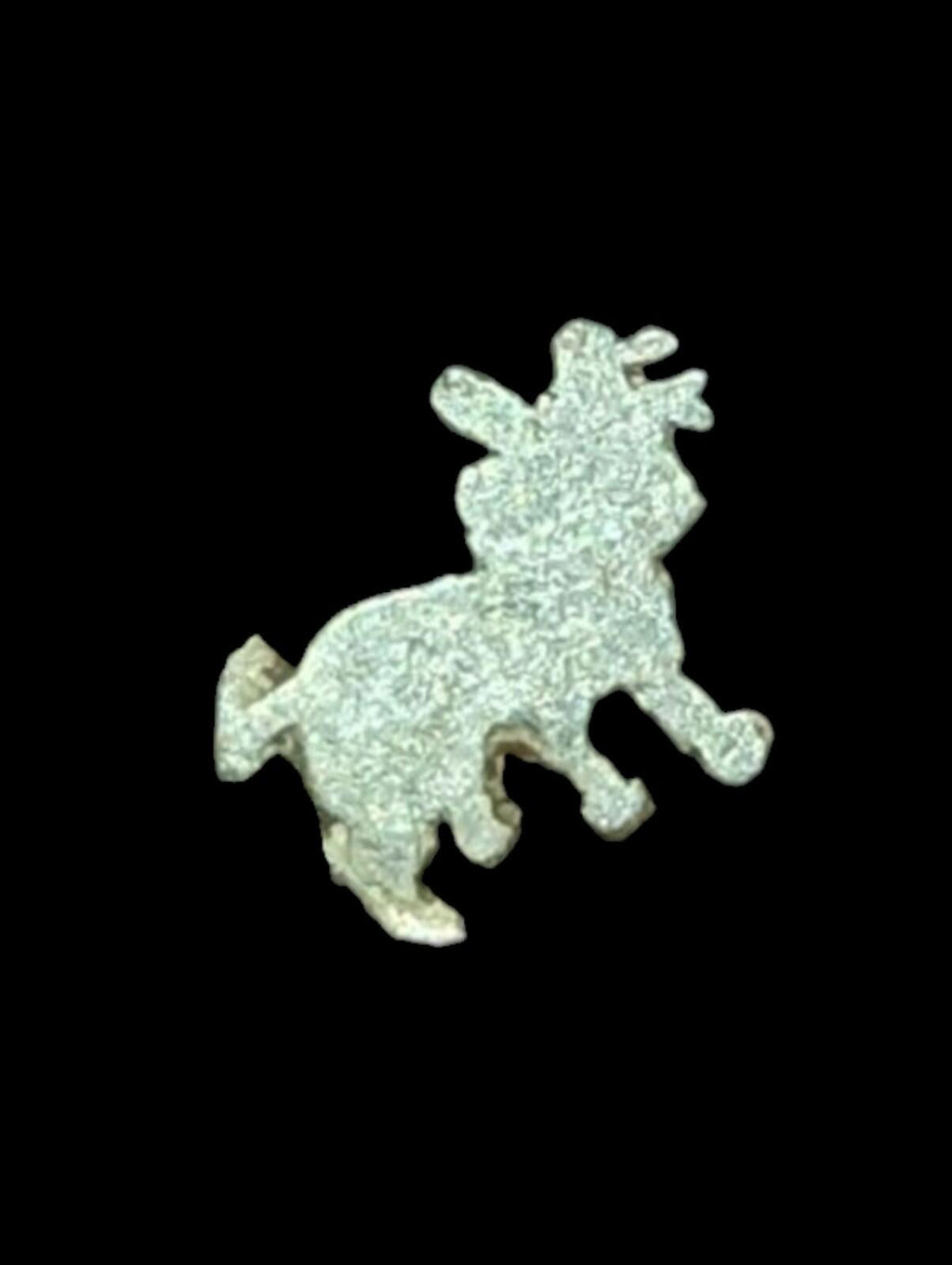 India Bengal INDUS Valley Mayuriyan Punch silver Coin 300 BC LION Symbol