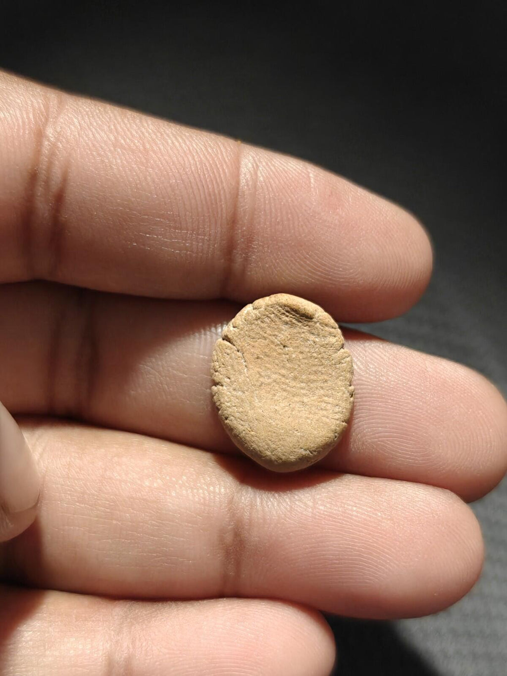 Ancient Greek Roman Circa 1st-3rd centuries AD Terracotta Clay Bullae Tessera