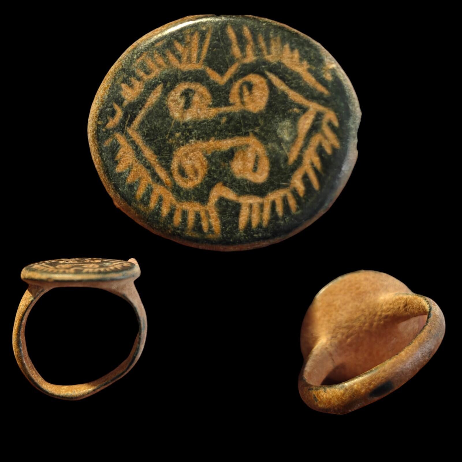 Rare Ancient Bronze Ring Unique Prehistoric Era Collectible - Numis Hobby Shop