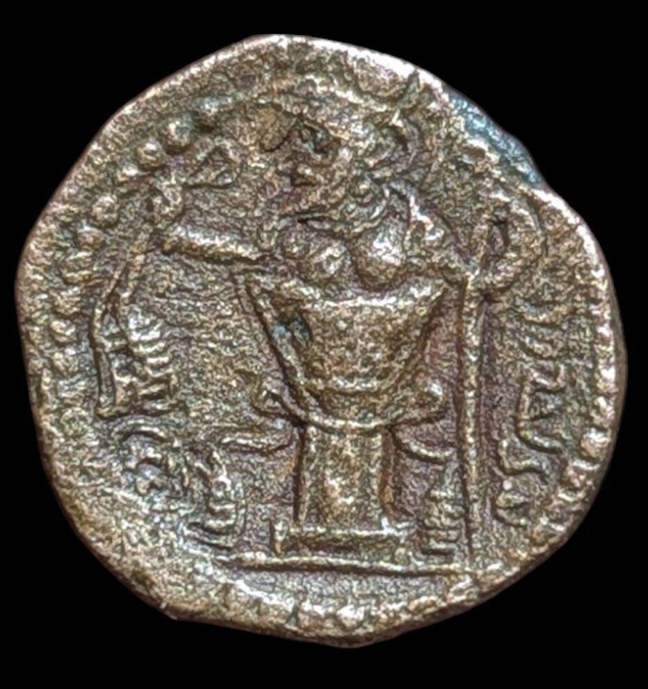 Baktria Kushano-Sasanians Kushanshah II Peroz III 270-300 AE Unit Siva