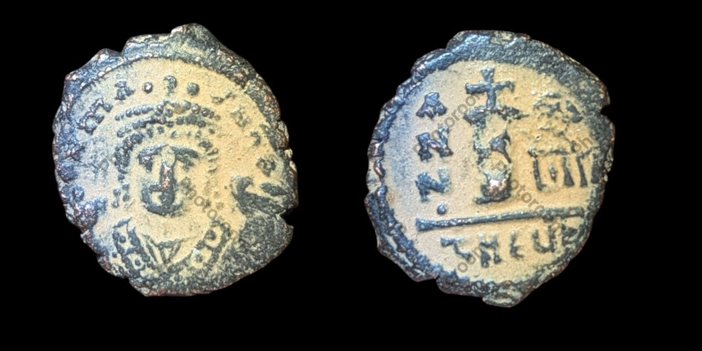 Ancient Byzantine Nummi - Mauricius Tiberius Wow Collectible