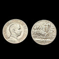 REGNO 2 LIRE 1912 LIRA ITALIANA VITTORIO EMANUELE III RE D' ITALIA ARGENTO