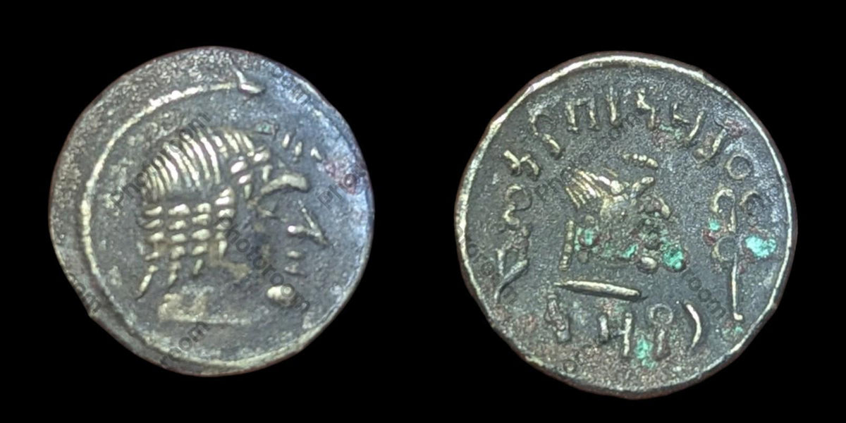 Arabie du Sud Heureuse, roi himyarite Tha'ran Ya'ub, vers la fin du IIe siècle ap. J.-C. Unique