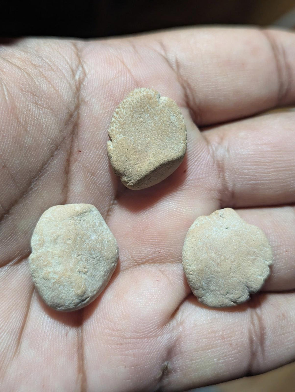 Random 1 Ancient Greek / Roman Circa 1st-3rd centuries AD. Terracotta token"*
