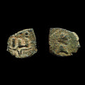RARE JUDAEA Barbarous Issue of Alexandria Dichalkon of Trajan Roman Coin
