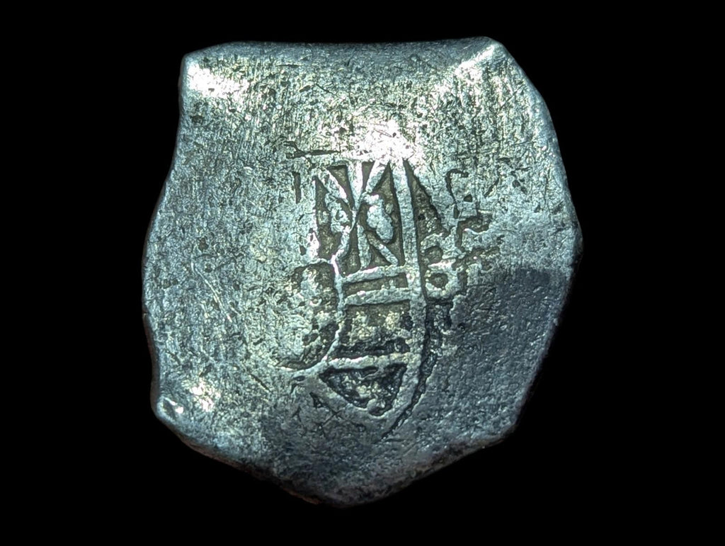 Pirate Cob Spanish colonial Mexico 8 Reales 1711 -1728 Rare, 26.8 G*"